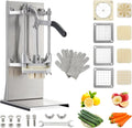 4in1 Commercial French Fry Cutter & Vegetable Chopper - Manual