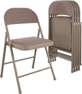 COSCO SmartFold Fabric Folding Chair 4-Pack - Compact Storage Solution