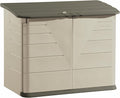 Large Horizontal Resin Outdoor Storage Shed 5 x 4 ft - Weather