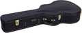 Crossrock Hard-Shell Wooden Guitar Case - Super Jumbo Fit
