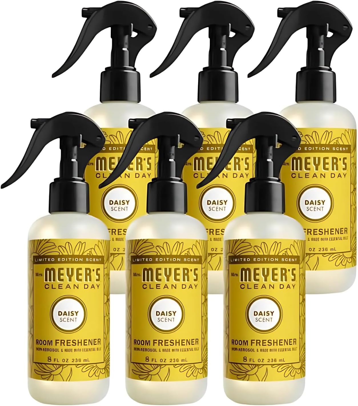 Mrs. Meyer's Clean Day Room Freshener Spray, Daisy Scent 8 Oz