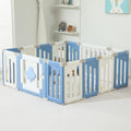 Baby Play Pen 14 Panels Extra Large Foldable Playpen - Portable Safety