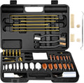 Universal Gun Cleaning Kit for Rifles Pistols Shotguns - Brass Rod Set