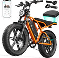 TST Electric Bike for Adults 1500W Peak 20in Fat Tire - Off-Road