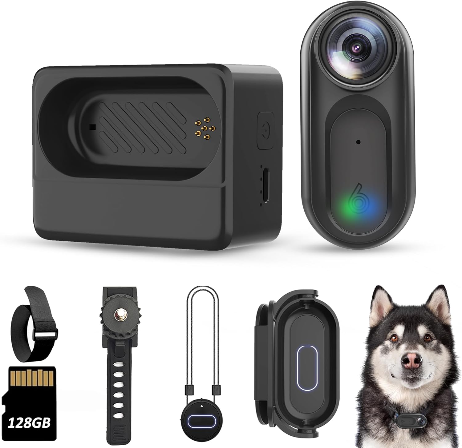 1080P Mini Body Camera - Wearable POV Cam
