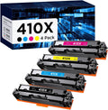 410X Toner Cartridge High Yield Compatible 4-Pack - Reliable Value