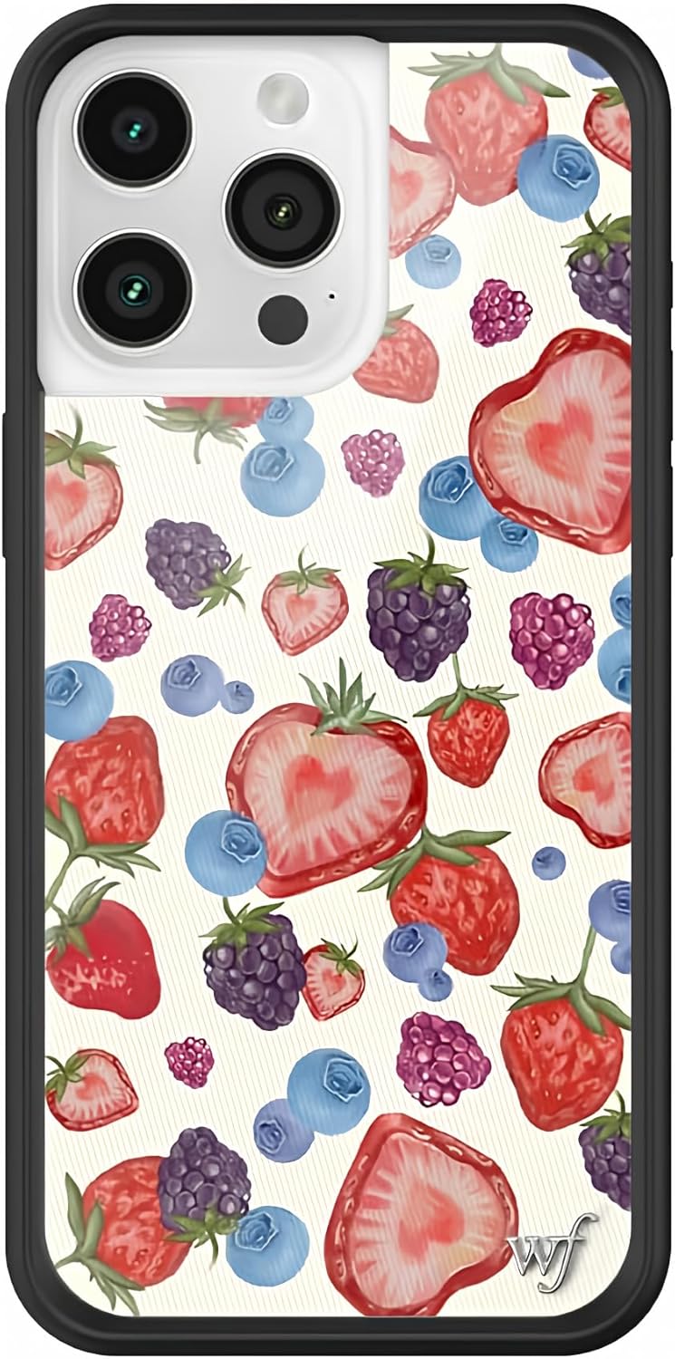 Wildflower Cases Fruit Tart Case for iPhone 15 Pro Max - Cute Design