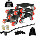 Heavy Duty Furniture Movers with Wheels 1200lb Capacity - Compact Set