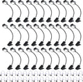 Rechargeable Clip-On Book Lights 30 Pack - Bulk Reading Lights
