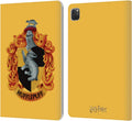 Harry Potter Hufflepuff Crest Leather iPad Pro 11 Case - Wallet Style