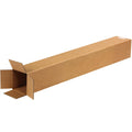 TAPE LOGIC 4x4x30 Tall Corrugated Boxes - Tall End-Loading Shipping