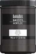Liquitex BASICS Acrylic Paint in Mars Black, 32-oz Jar