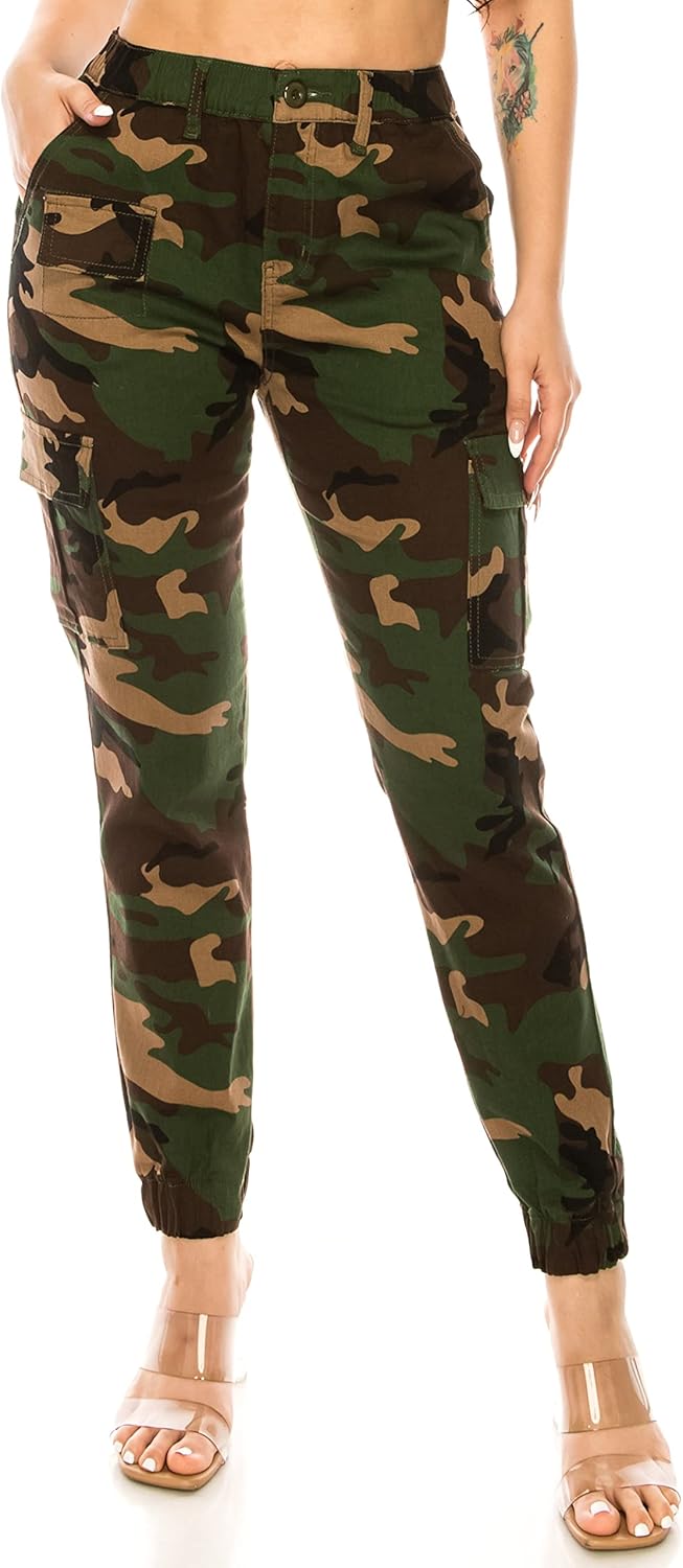 High Waisted Cargo Joggers Pants for Women - Stylish Comfort