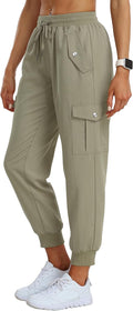 MoFiz Women's Outdoor Cargo Pants Lightweight Joggers - Summer Ready 4