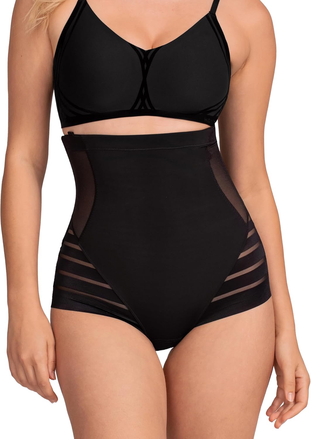 HONEYLOVE Shapewear for Women - Queen Brief with Tummy Control