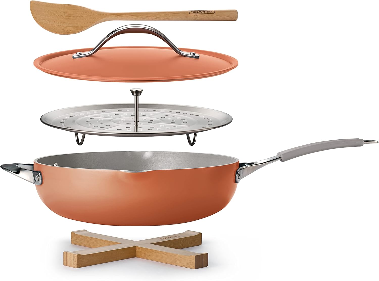Tramontina All-in-One Plus Pan Set for Versatile Cooking Needs