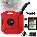 1.3 Gallon 5L Storage Container with Spout and Lockable Bracket