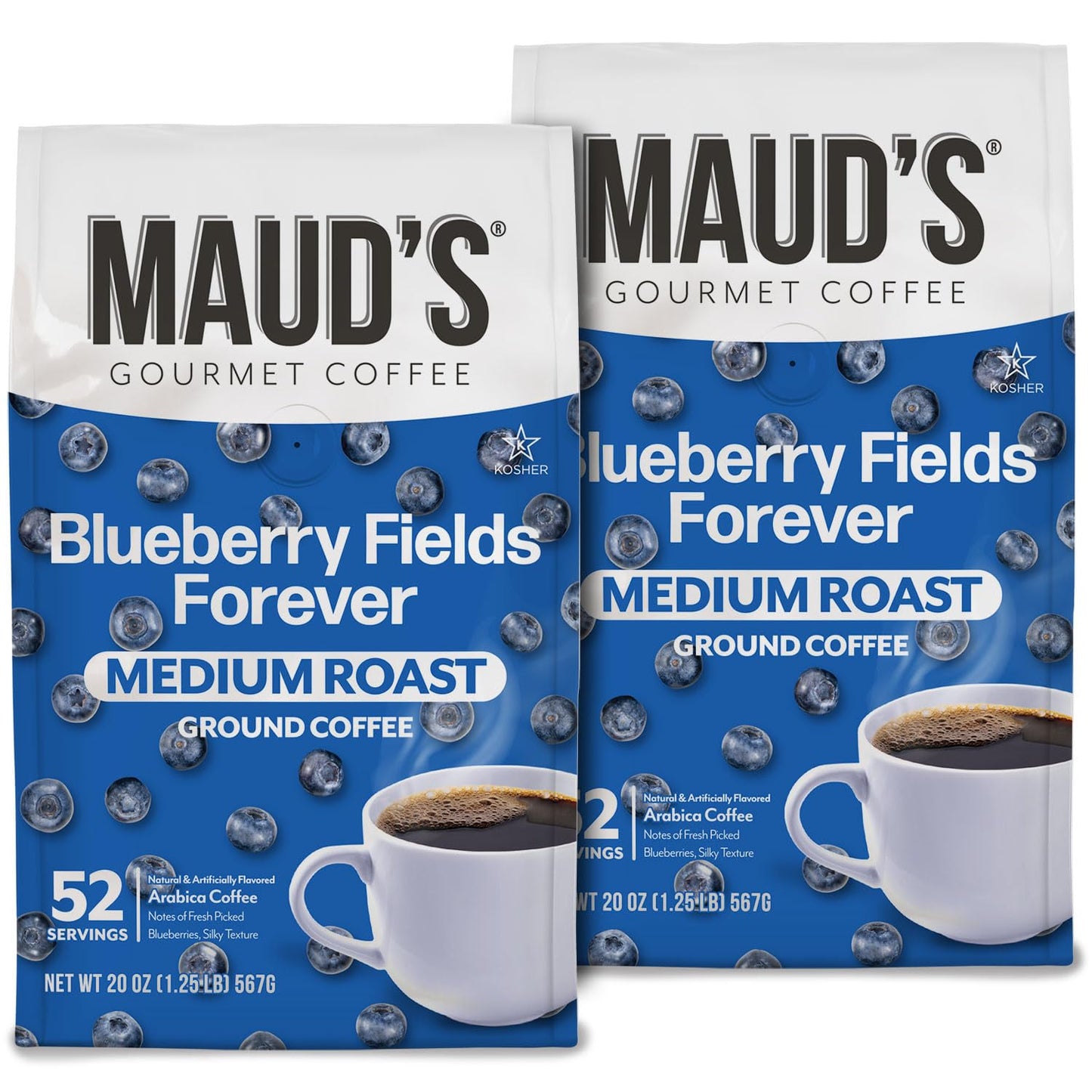 Maud's Blueberry Flavored Medium Roast Ground Coffee Review