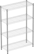4-Shelf Adjustable Wire Shelving Unit 36in x 14in x 54in - Versatile