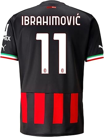 Ibrahimovic #11 Home Soccer Jersey 2022/23 for Fans and Players