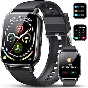 Poounur Smart Watch with Bluetooth Call for Fitness Tracking