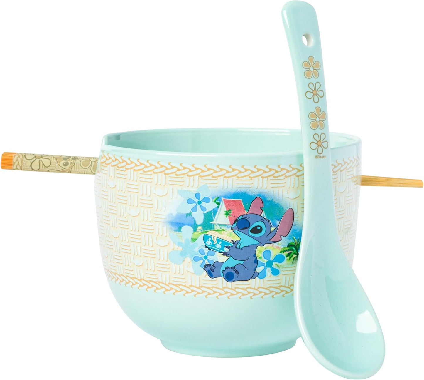 Disney Lilo & Stitch Ramen Bowl Set, 20 oz