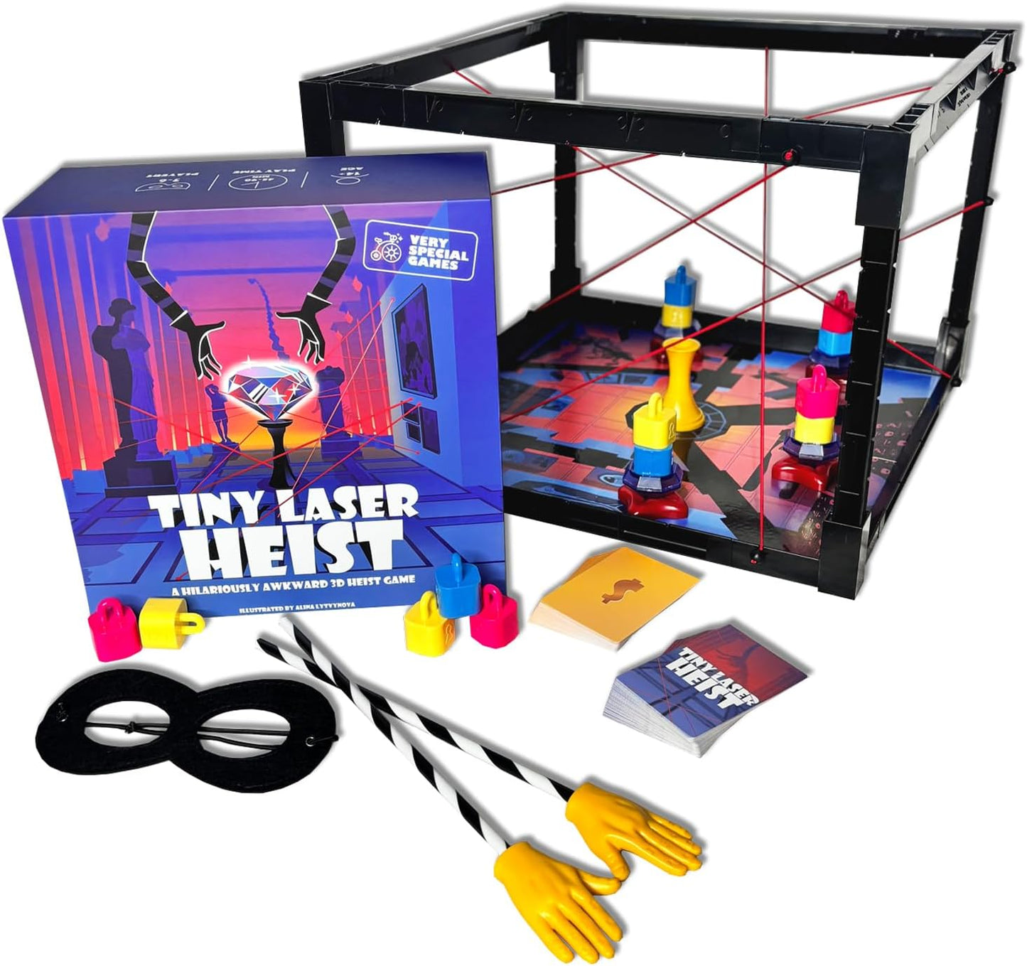 Tiny Laser Heist Game - Hilarious 3D Cooperative Fun for All