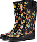 Western Chief Women's Tall Waterproof Rain Boot - Cozy, Fun Prints