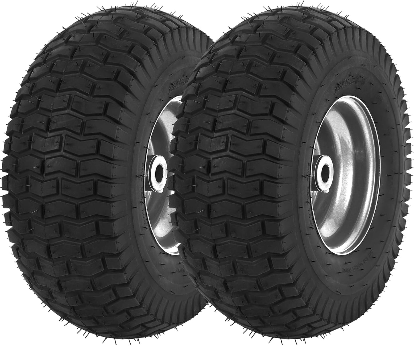 Replacement 15 x 6.00-6 Tire and Wheel Assemblies for Mowers