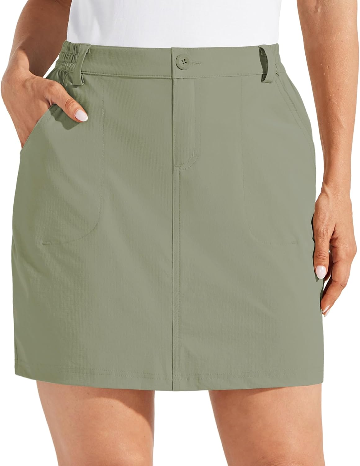 Willit Women's Skorts Golf Casual Skort with UPF 50+ Protection
