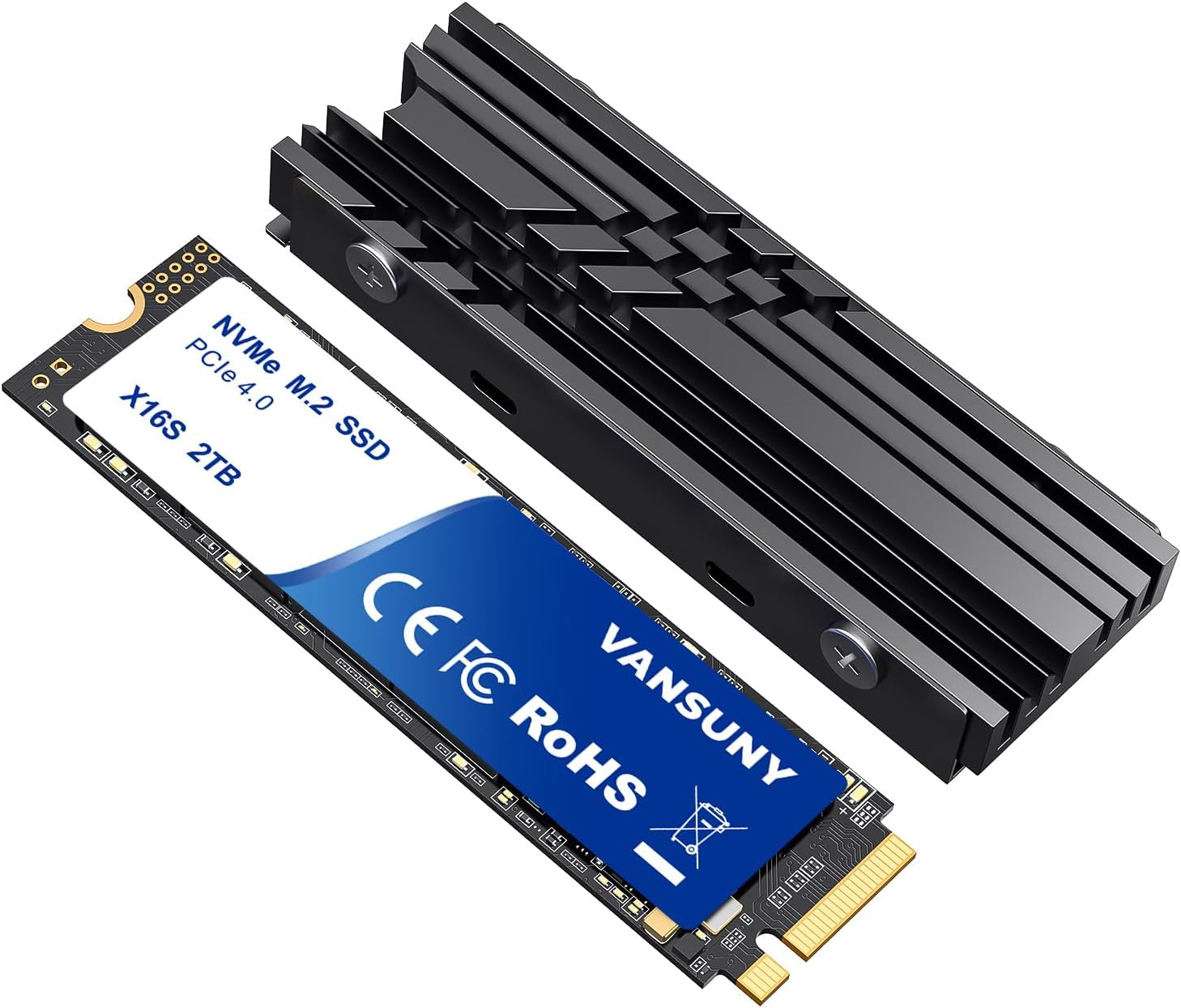Vansuny 2TB NVMe M.2 SSD for PS5 and PC Gaming Performance