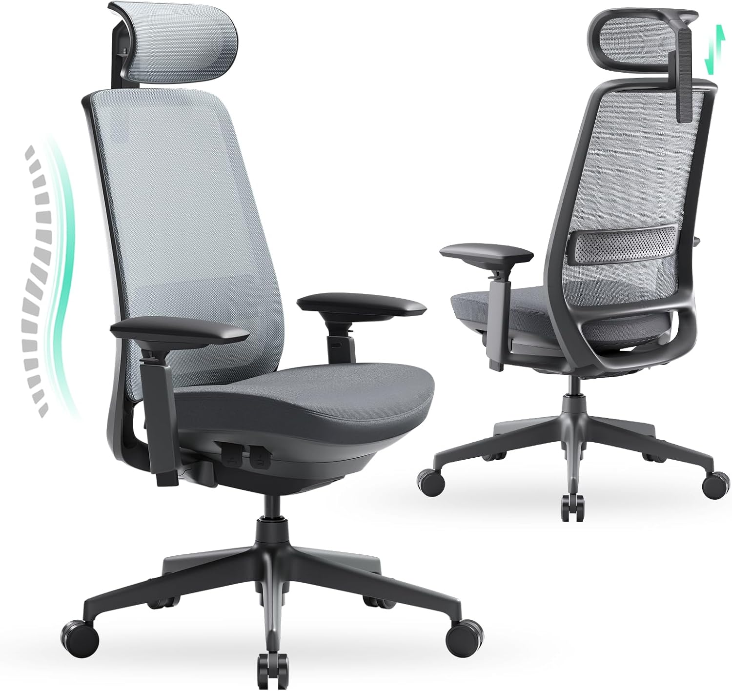 COLAMY Ergonomic Office Chair - Ultimate Comfort!