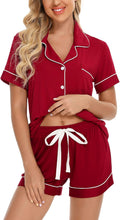 Senert Pajamas Set For Women Short Sleeve Sleepwear (Style NVQW)