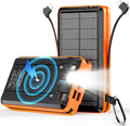 Portable Charger Solar Power Bank 52800mAh - High Capacity Outdoor