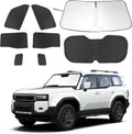 Windshield Sun Shade Custom Fit for 2024-2026 Toyota Land Cruiser