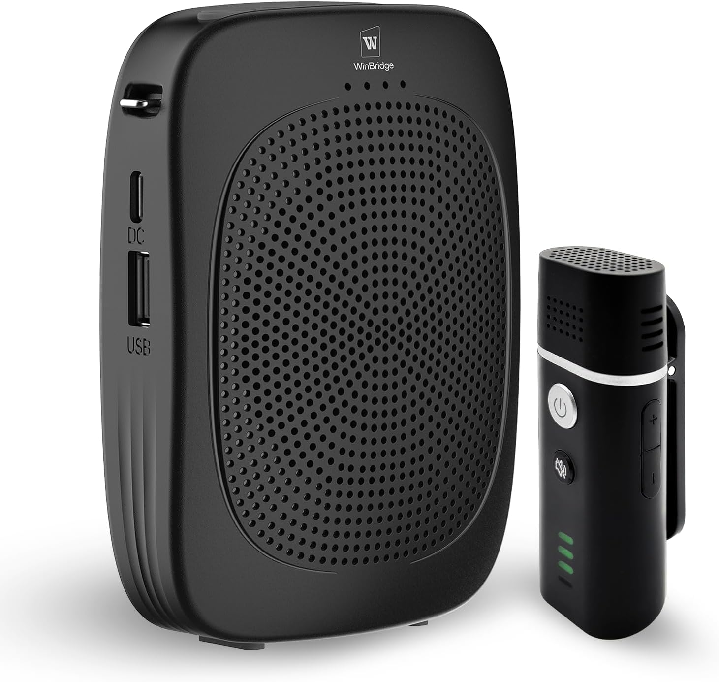 Bluetooth Voice Amplifier with Wireless Lavalier Microphone