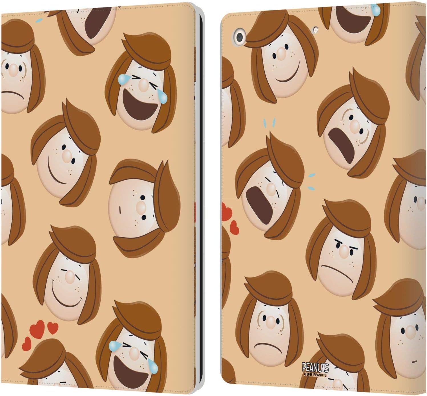 Peanuts Peppermint Patty Leather Wallet Case for iPad 10.2