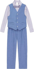 Boys' 4-Piece Formal Suit Set for Special Occasions - Complete Outfit
