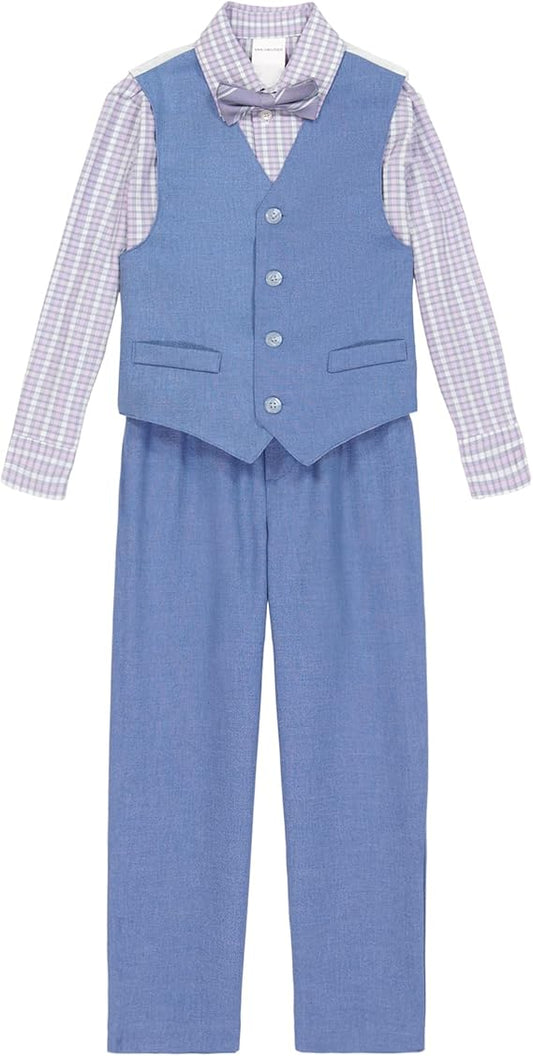 Van Heusen Boys' 4-Piece Formal Suit Set for Stylish Occasions
