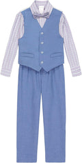 Van Heusen Boys' 4-Piece Formal Suit Set - Classic Tailored Look