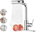 Kitchen Faucets with Pull Down Sprayer - Waterfall Pull-Out Faucet