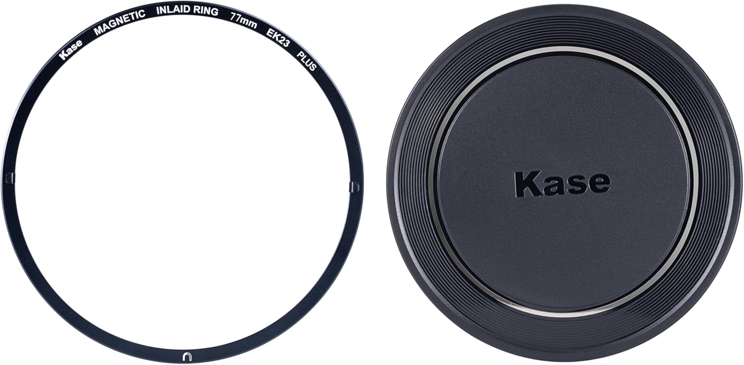 Kase Revolution Plus Magnetic Inlaid Adapter Set with Lens Cap