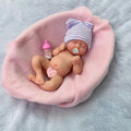 Mire & Mire Reborn Baby Doll 7 in Mini Silicone Girl - Realistic