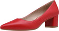 DREAM PAIRS Womens Chunky Low Block Heels Closed Toe Pumps - Classic