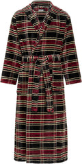 Alexander Del Rossa Mens Hooded Robe - Plush Full-Length Comfort