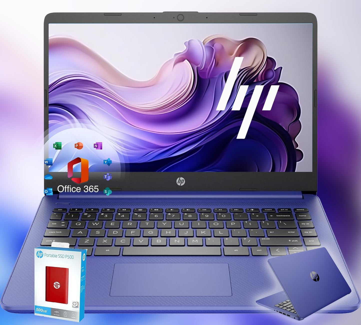 HP 14 Ultrabook with Microsoft 365: Perfect for Students