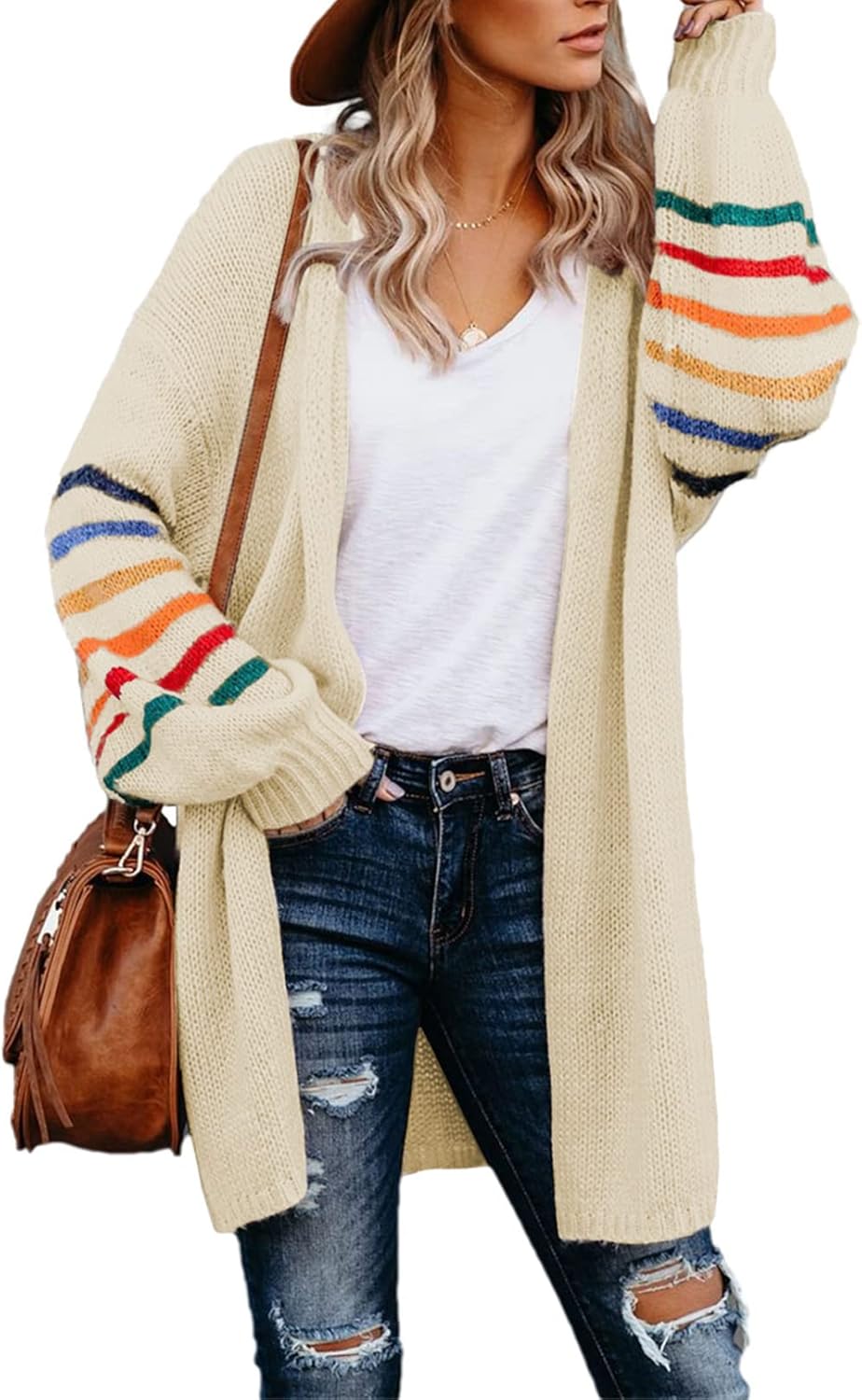 Dokotoo Women's Long Open Front Cardigans for Stylish Comfort