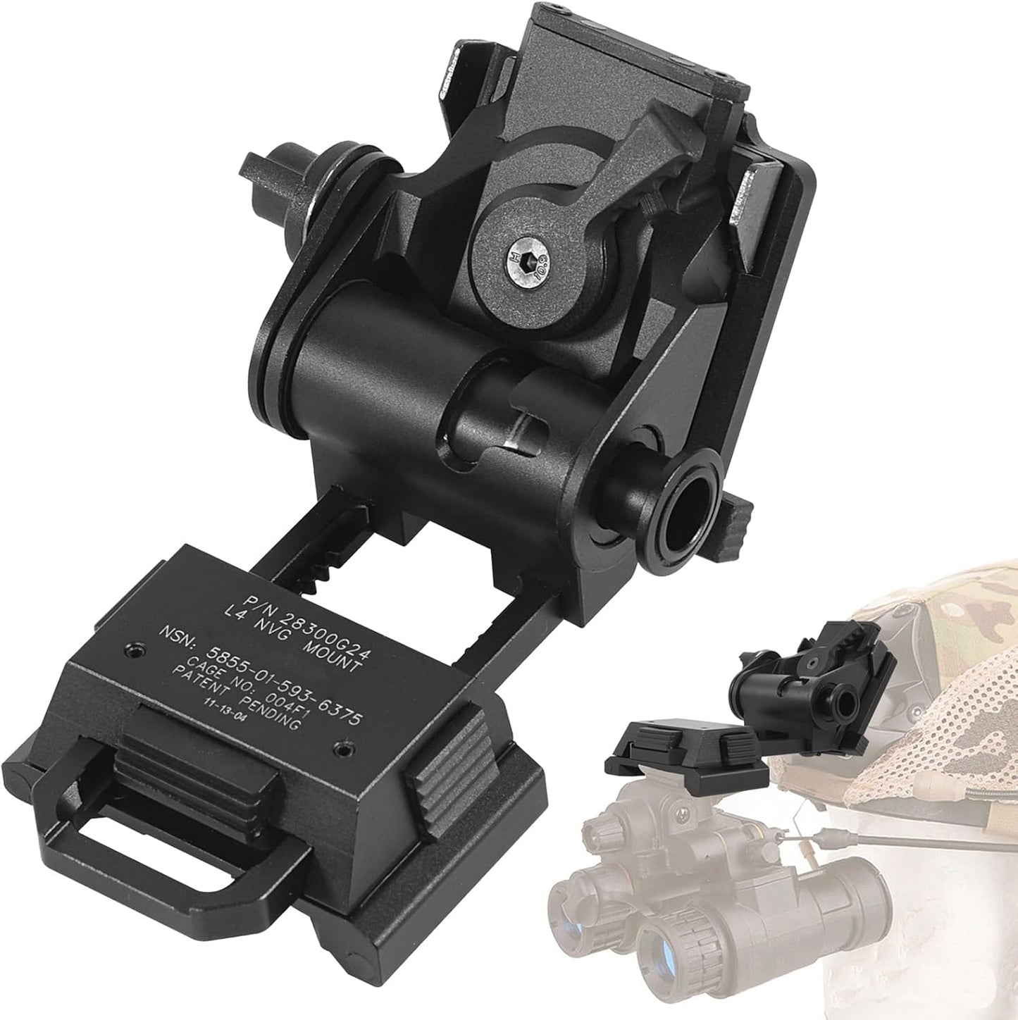 Gexmil CNC PVS15/18 Night Vision Goggles Mount for L4G24 NVG