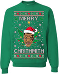 Unisex Ugly Christmas Sweater Crewneck Sweatshirt - Funny Holiday Tee