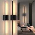 Battery Operated Wall Sconces Set of Two - Rechargeable Wireless Wall